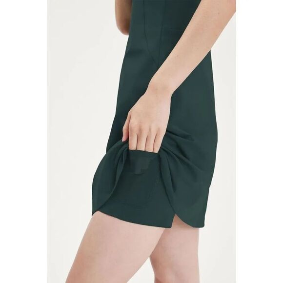Girlfriend Collective Moss Paloma Racerback Dress Size Small - Picture 5 of 10